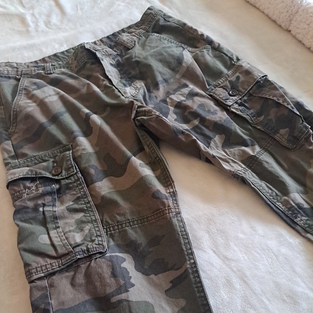 Men Military camouflage cargo pants